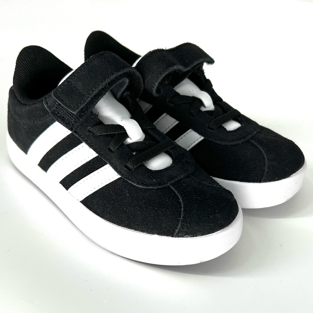 adidas Kids Black and White Sneakers